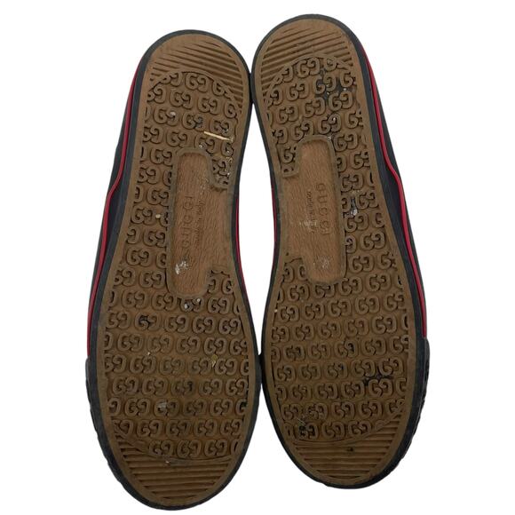 Gucci Off the Grid High Top Sneakers 1977 Tennis Shoes Black Men Size 8/ 8.5 - Picture 11 of 16